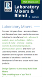 Mobile Screenshot of lab-mixers.com